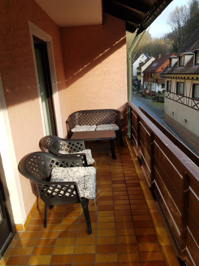 Pension Hofer Bad Berneck im Fichtelgebirge Buitenkant foto