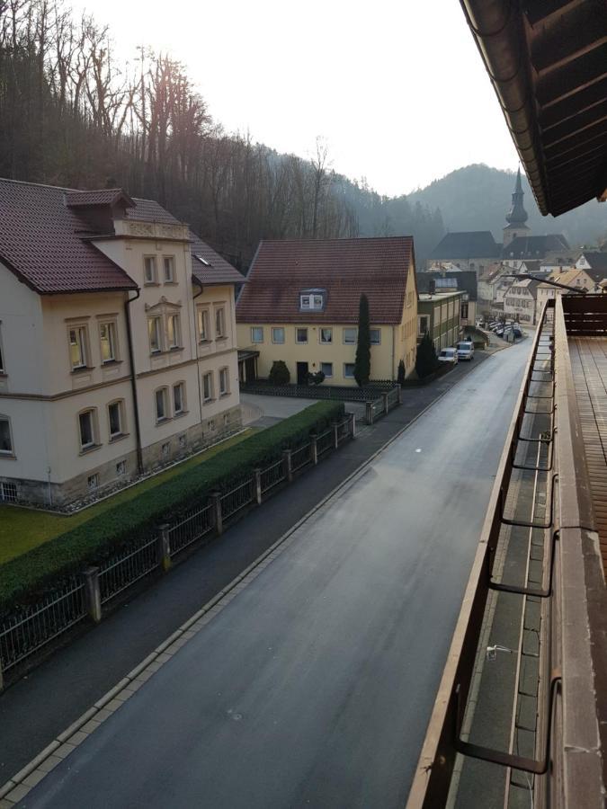Pension Hofer Bad Berneck im Fichtelgebirge Buitenkant foto