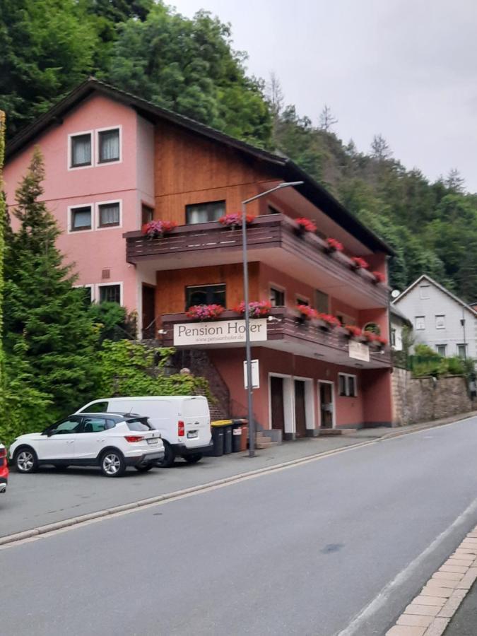 Pension Hofer Bad Berneck im Fichtelgebirge Buitenkant foto
